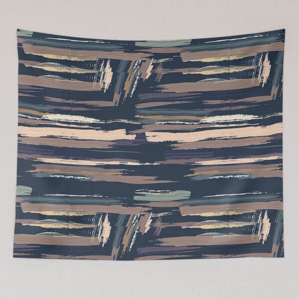 Item preview,  Abstract Seamless Pattern with Graphic Brushstroke Lines designed and sold by hjian8219.