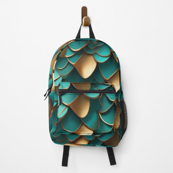 Item preview,  Mid-Century Overlapping Fish Scales & Feathers Pattern for Backgrounds designed and sold by hjian8219.