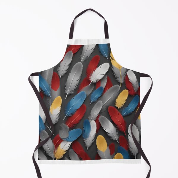 Item preview,  Mid-Century Overlapping Fish Scales & Feathers Pattern for Backgrounds designed and sold by hjian8219.