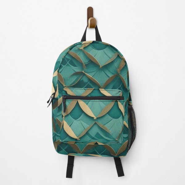 Item preview,  Mid-Century Overlapping Fish Scales & Feathers Pattern for Backgrounds designed and sold by hjian8219.