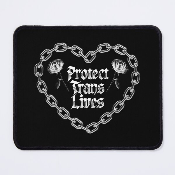 Item preview, protect trans lives designed and sold by Rose Art and Design.