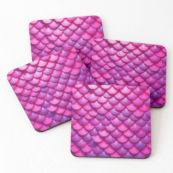 Item preview,  Mid-Century Overlapping Fish Scales & Feathers Pattern for Backgrounds designed and sold by hjian8219.