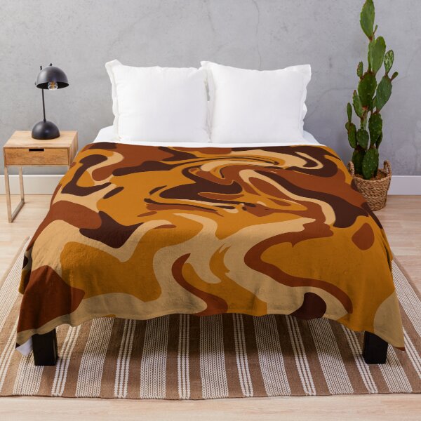 Item preview, Warm Autumn Tones Swirls designed and sold by Zeddessay.