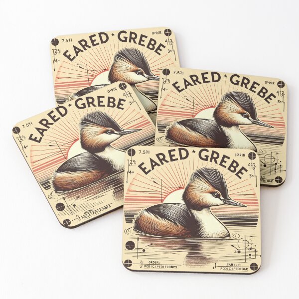 Item preview, Eared Grebe designed and sold by theAVIARY7.