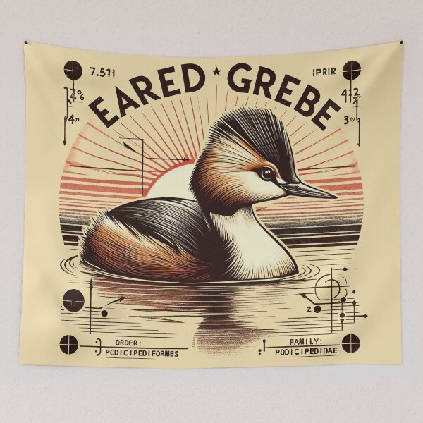Item preview, Eared Grebe designed and sold by theAVIARY7.