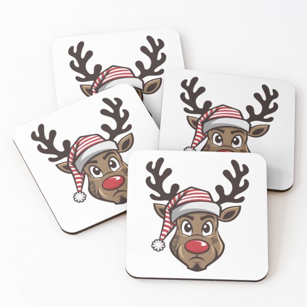Item preview, Reindeer Christmas Bad Santa Hip Hop Dont Stop Believin Santa Christmas designed and sold by ShopSunday.