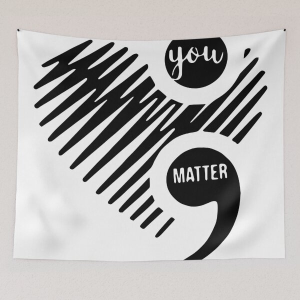 Item preview, You Matter designed and sold by Ashley Polkabla.