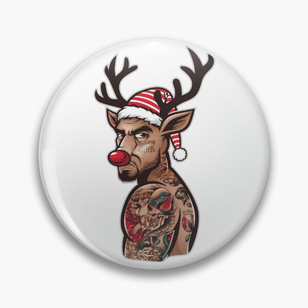 Item preview, Reindeer Christmas Bad Santa Hip Hop Dont Stop Believin Santa Christmas designed and sold by ShopSunday.