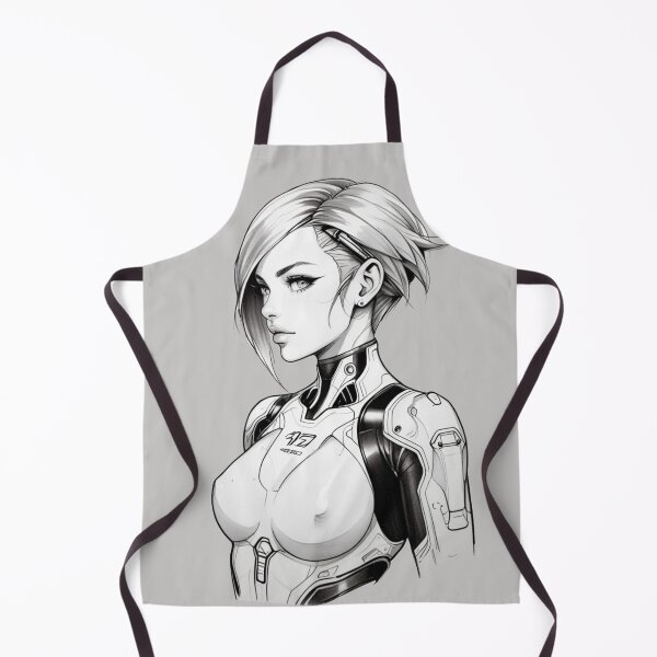 Item preview, Cyborg Girl designed and sold by ArtCraftLab.