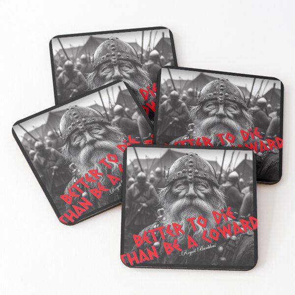 Item preview, Better to die than be a coward designed and sold by PrintYourStyle.