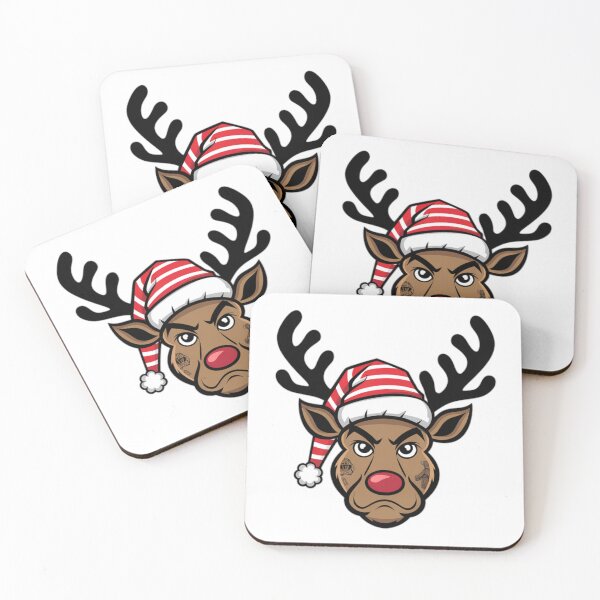 Item preview, Reindeer Christmas Bad Santa Hip Hop Dont Stop Believin Santa Christmas designed and sold by ShopSunday.