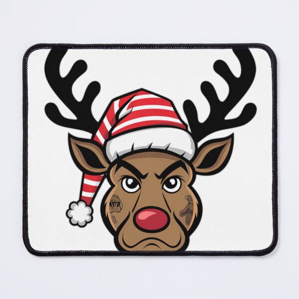 Item preview, Reindeer Christmas Bad Santa Hip Hop Dont Stop Believin Santa Christmas designed and sold by ShopSunday.
