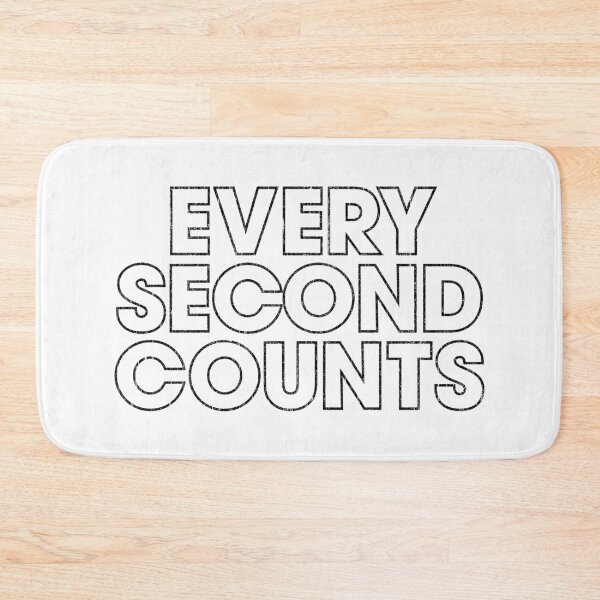 Item preview, Every Second Counts (Variant) designed and sold by huckblade.