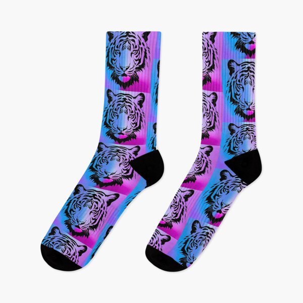 Item preview, Funky Vibrant Tiger Face - Bold Colorful Art for Animal Lovers designed and sold by Fredster1966.