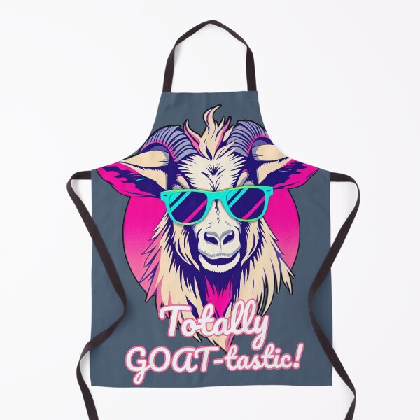 Item preview, Totally GOAT-tastic Neon Retro T-Shirt designed and sold by CoolEnthusias.