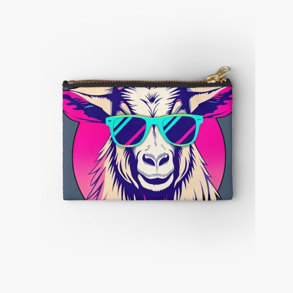Item preview, Totally GOAT-tastic Neon Retro T-Shirt designed and sold by CoolEnthusias.