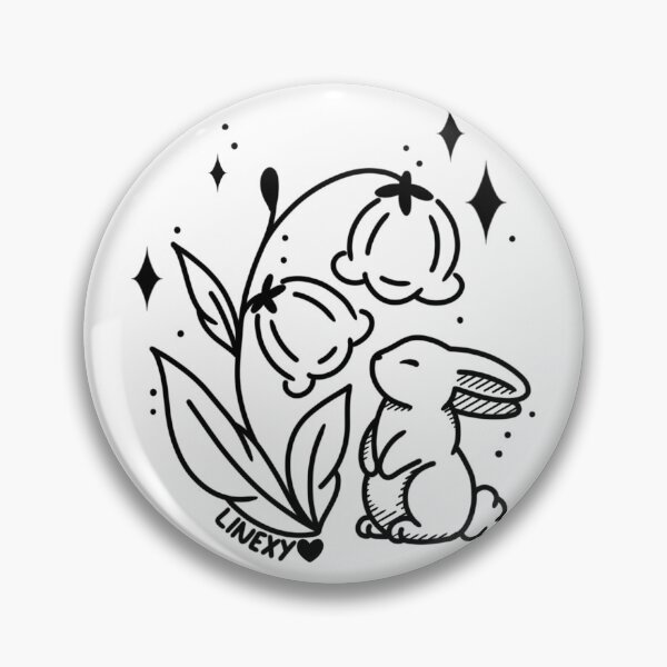 Item preview, Lily of the valley Bunny designed and sold by Linexy.