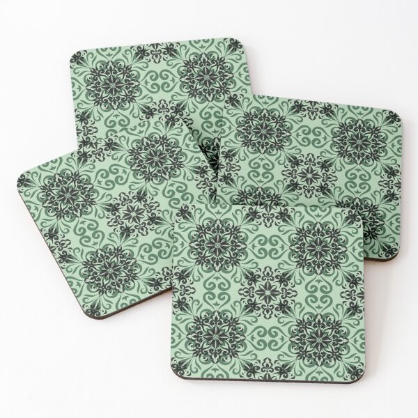 Item preview, Florals Green - Repeat Pattern - Leaves, Petals, Paisley, Full Designs  designed and sold by SemDesigns1.