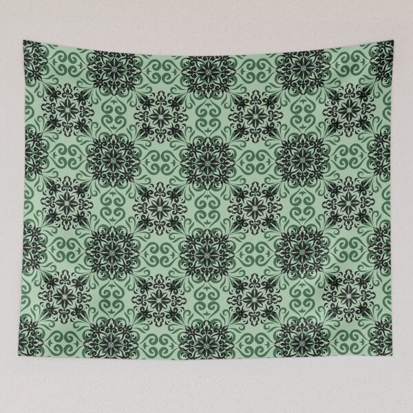 Item preview, Florals Green - Repeat Pattern - Leaves, Petals, Paisley, Full Designs  designed and sold by SemDesigns1.