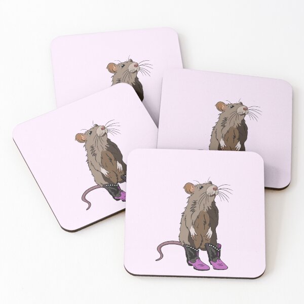 Item preview, Cute Rat Cowgirl Cartoon Sticker designed and sold by ghayle.