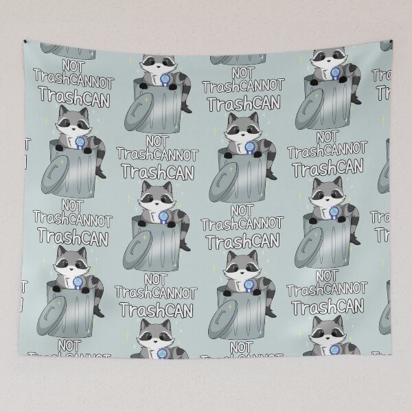Item preview, Cute Raccoon Pun designed and sold by LeCoffeeCat.