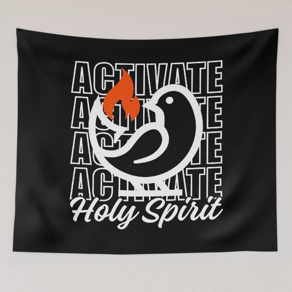 Item preview, Holy Spirit Activate, Christian designed and sold by MoriaStore.
