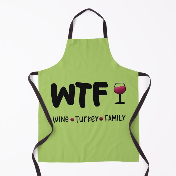 Item preview, WTF Wine Turkey Family. A Hilarious Thanksgiving Tee for the Bold, Wine-Loving Family designed and sold by Hope2123.