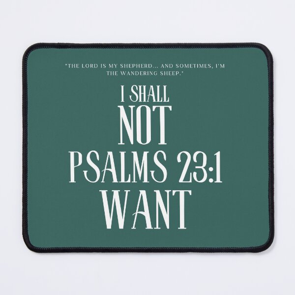 Item preview, I SHALL NOT WANT designed and sold by CHILLWEARMERCH.