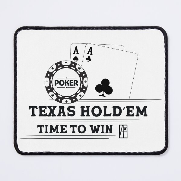 Item preview, GAME - POKER - TEXAS HOLDEM - Time to win - 4 designed and sold by ArtProjectShop.