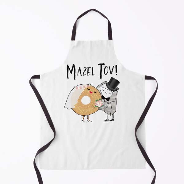 Item preview, Bagel and Cream Cheese Jewish Wedding Gift With Mazel Tov designed and sold by JoBella-Designs.