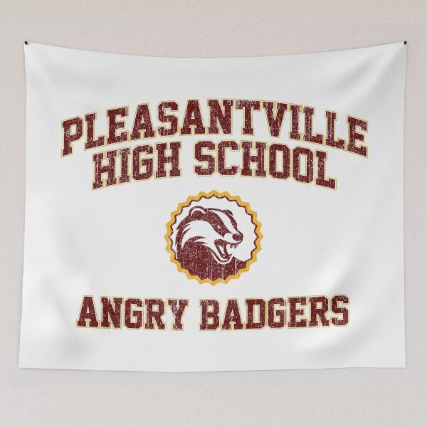 Item preview, Pleasantville High School Angry Badgers (Variant) designed and sold by huckblade.