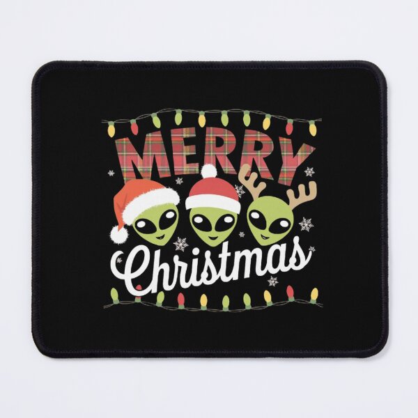 Item preview, Funny green alien in Santa hat Merry Christmas Lighting  designed and sold by BHMARTS.