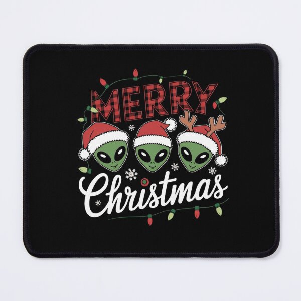 Item preview, Funny green alien in Santa hat Merry Christmas Lighting  designed and sold by BHMARTS.