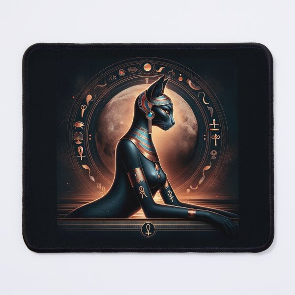 Item preview, Ancient Egyptian Bastet Lioness Goddess designed and sold by AnalajiaDesigns.