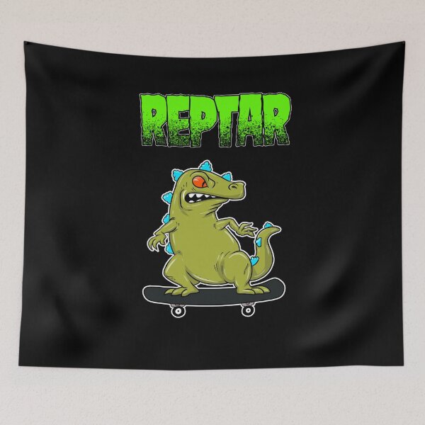 Item preview, skater dinosaur reptar designed and sold by Blck-Acid-Devil.