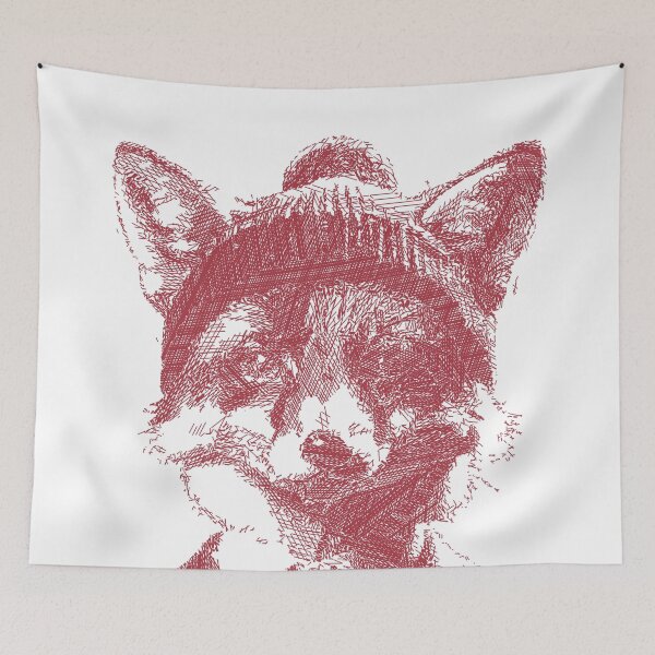 Item preview, Fancy Fox Mono designed and sold by florback.