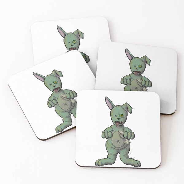 Aperçu de l'œuvre Lapin zombie créée et vendue par bycatdesign.