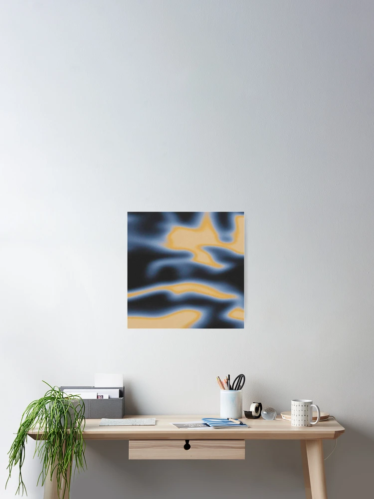 Thumbnail 2 of 3, Poster, Fuzzy Gradient 1 designed and sold by Romi-Studio.