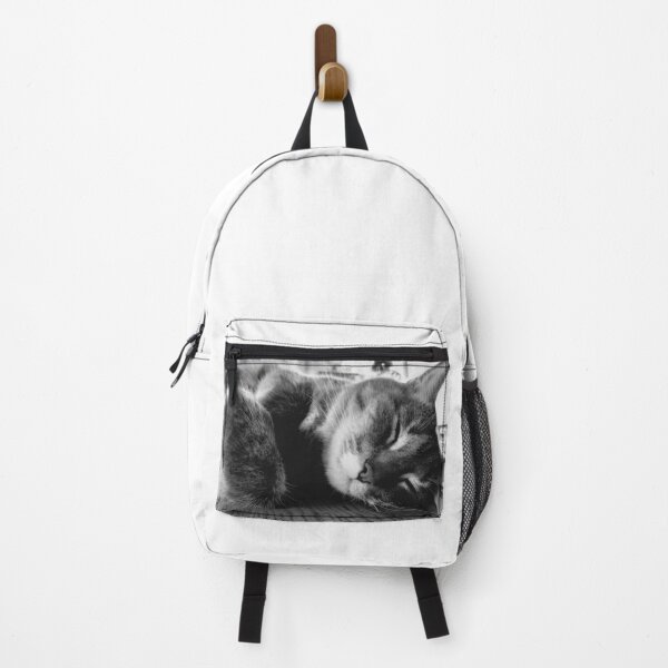 Item preview, Sleepy Cat Black and White 1 designed and sold by Quincy-Hedgehog.