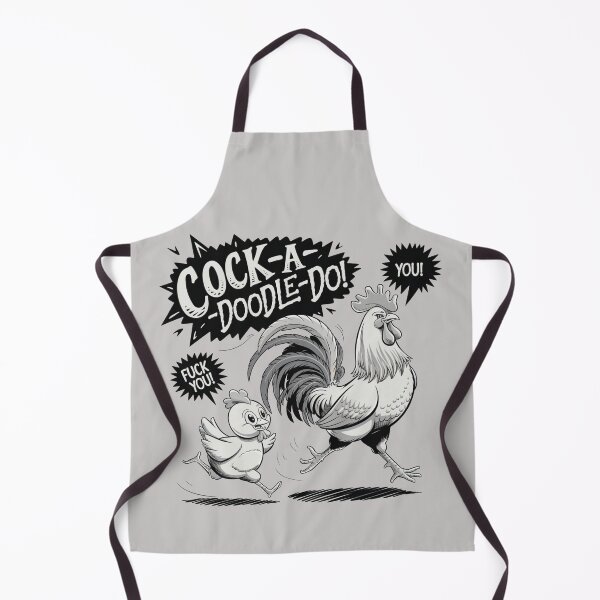 Item preview, COCKADOODLEDO! FUNNY ROOSTER & CHICKEN COMIC designed and sold by SharingLove.