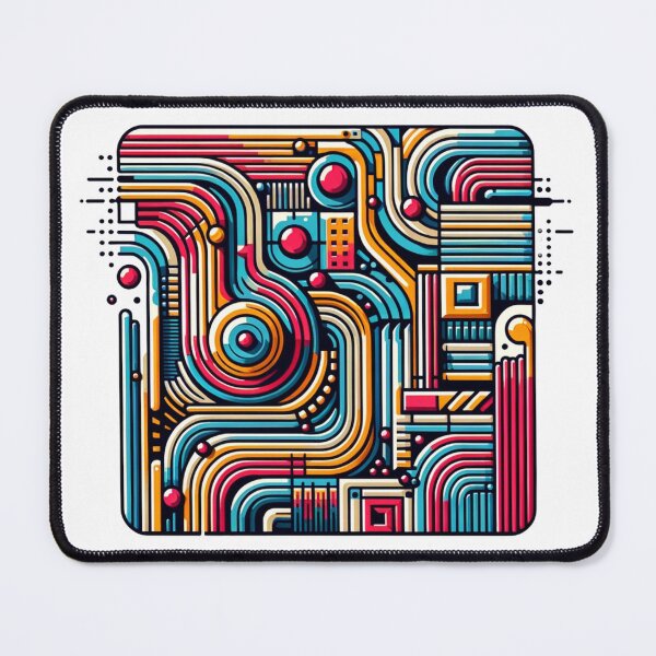 Item preview, Abstract retro art designed and sold by Tower Innovations.