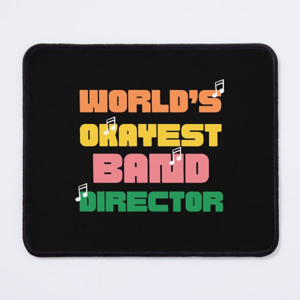 Item preview, World's Okayest Band Director designed and sold by XanderWitch Creative.