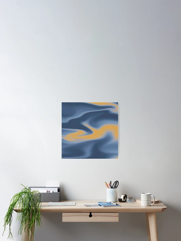 Thumbnail 2 of 3, Poster, Fuzzy Gradient 4 designed and sold by Romi-Studio.