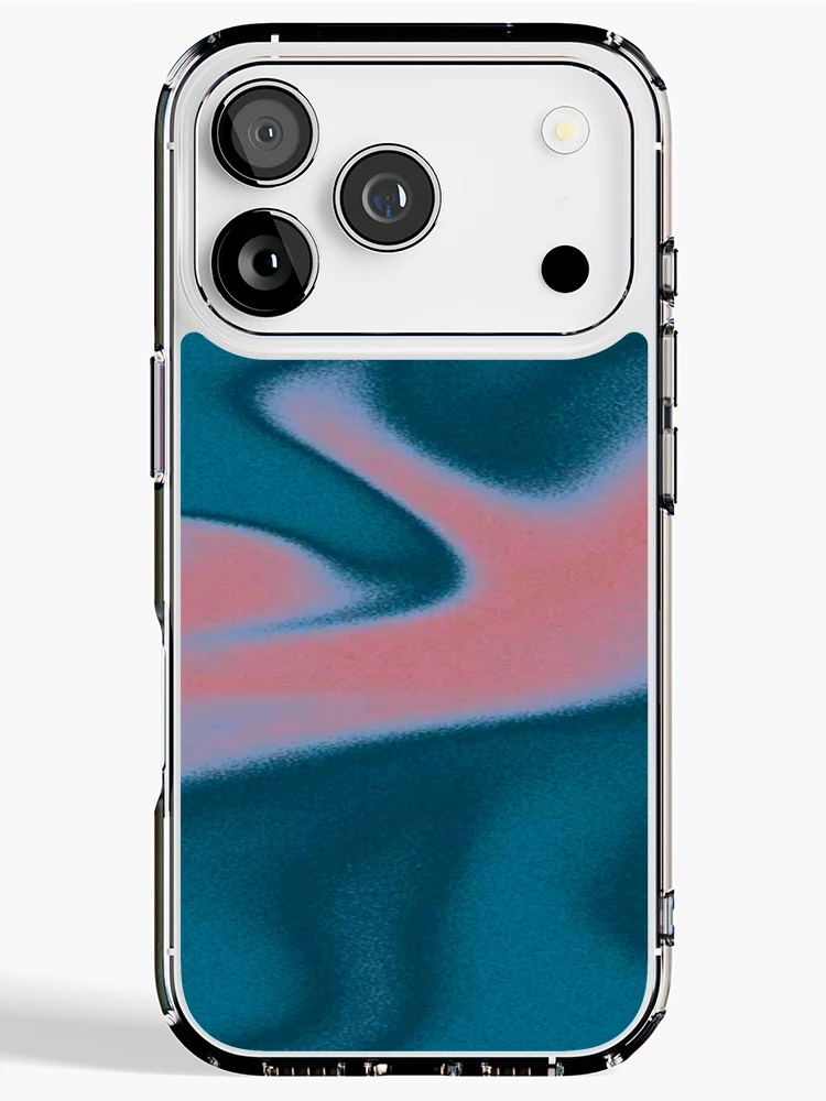 Thumbnail 1 of 5, iPhone Case, Fuzzy Gradient 5 designed and sold by Romi-Studio.