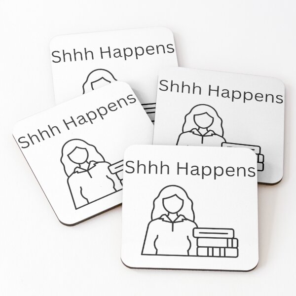 Item preview, SHHH Happens designed and sold by TeesbyAngela.
