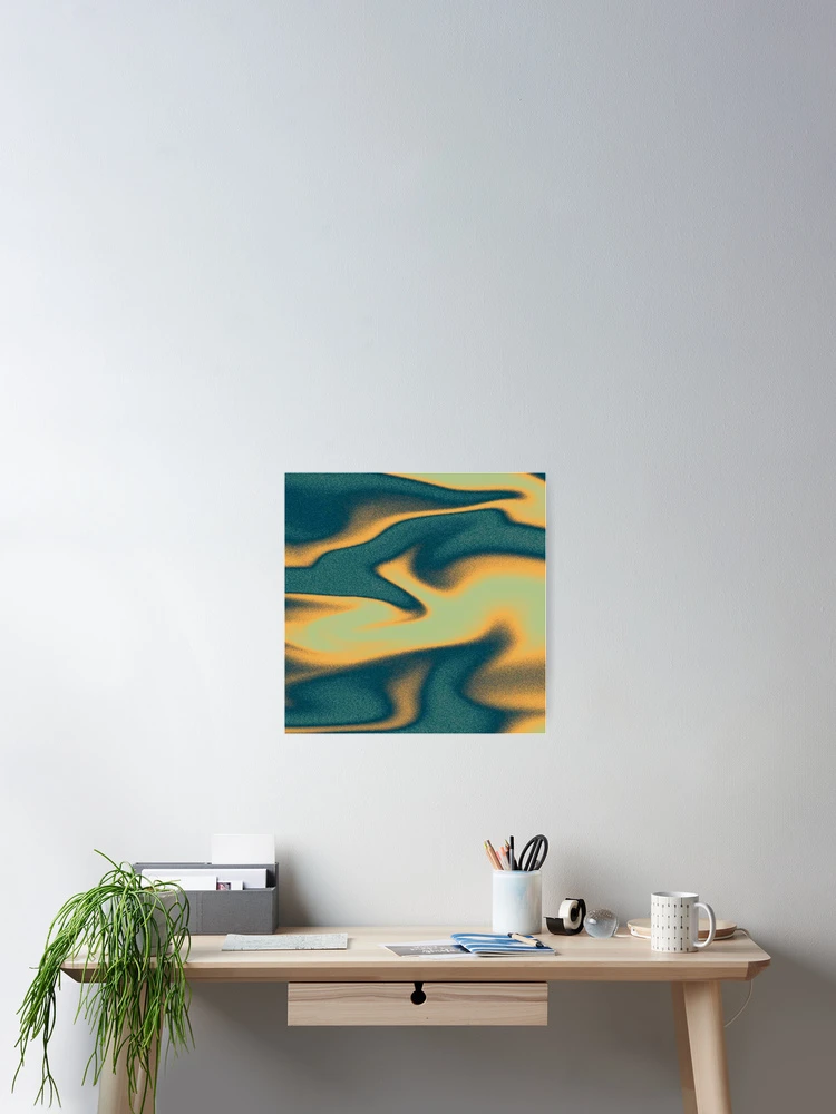 Thumbnail 2 of 3, Poster, Fuzzy Gradient 6 designed and sold by Romi-Studio.