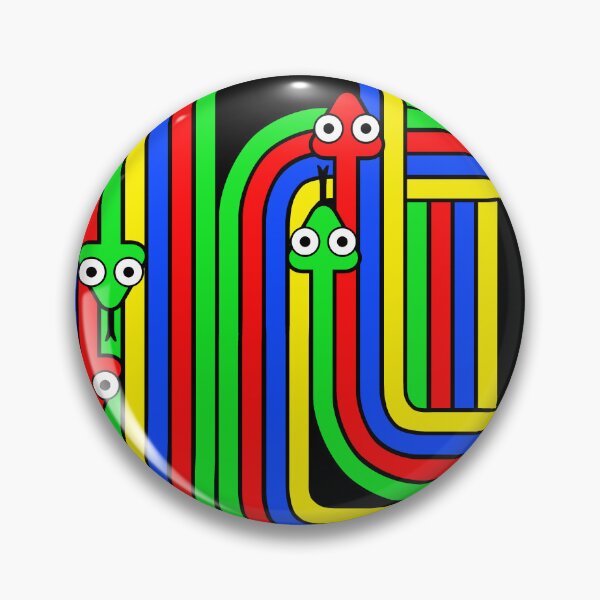Item preview, Friendly Snakes - For Colored Backgrounds designed and sold by ChrisRoy1001.