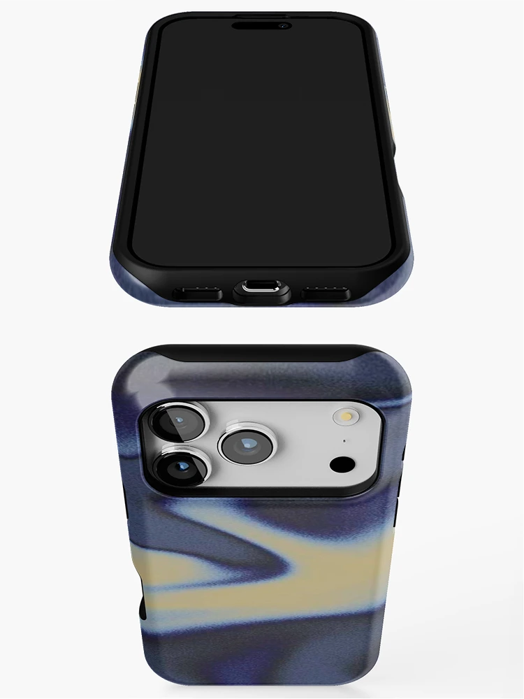 Thumbnail 3 of 4, iPhone Case, Fuzzy Gradient 7 designed and sold by Romi-Studio.