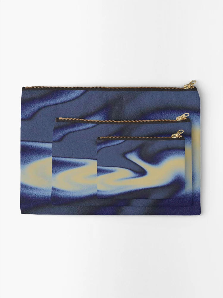 Thumbnail 2 of 4, Zipper Pouch, Fuzzy Gradient 7 designed and sold by Romi-Studio.