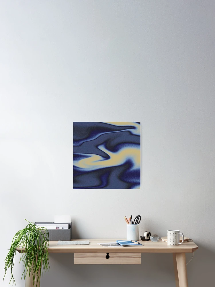 Thumbnail 2 of 3, Poster, Fuzzy Gradient 7 designed and sold by Romi-Studio.